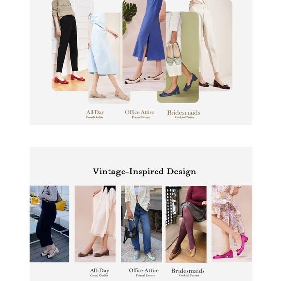 C. Paravano Women's Pump | Square Toe Chunky Heels | Leather Low Heel Pumps  40 - Picture 8 of 13